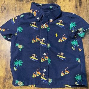 EUC 2t Polo Ralph Lauren short sleeve button down
